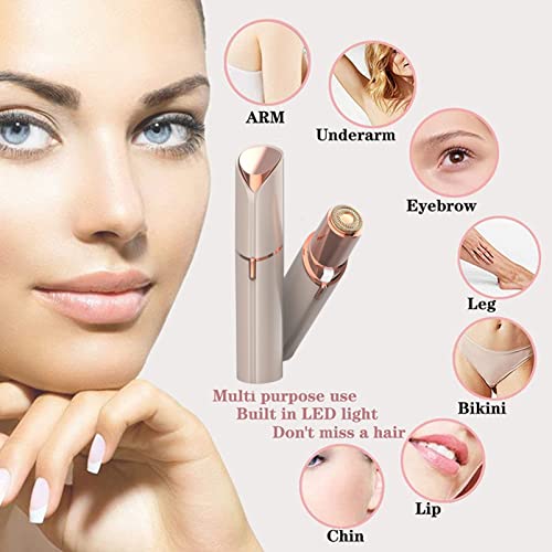 Women's Mini Face Hair Trimmer, USB Rechargeable