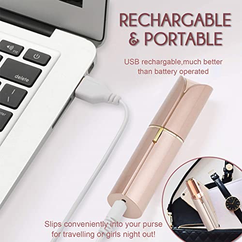 Women's Mini Face Hair Trimmer, USB Rechargeable