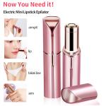 Compact Electric Eyebrow Trimmer for Painless Hair Removal