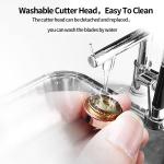 Compact Electric Eyebrow Trimmer for Painless Hair Removal