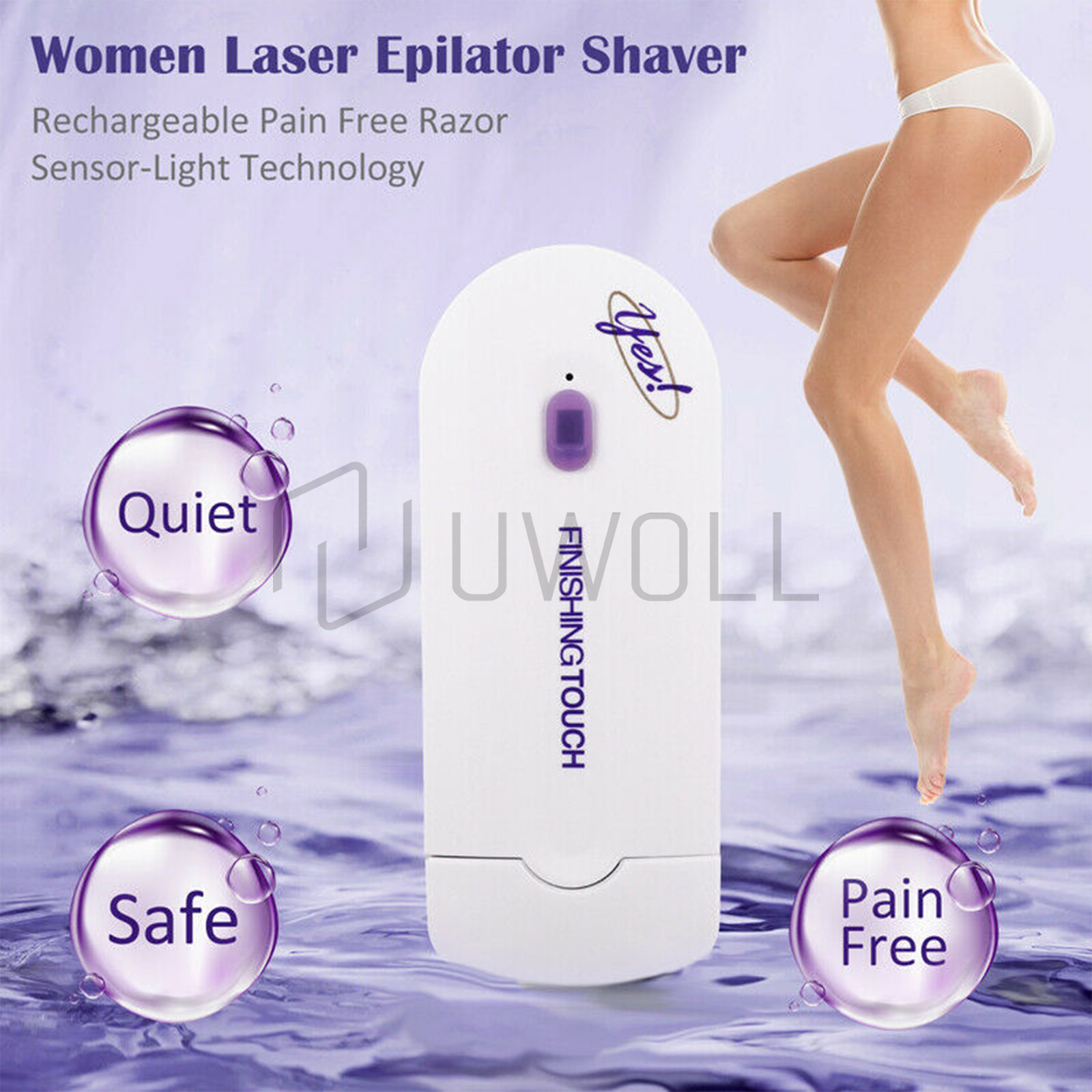 Painless Facial and Body Hair Removal Epilator