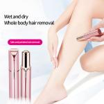 Compact Electric Eyebrow Trimmer for Painless Hair Removal