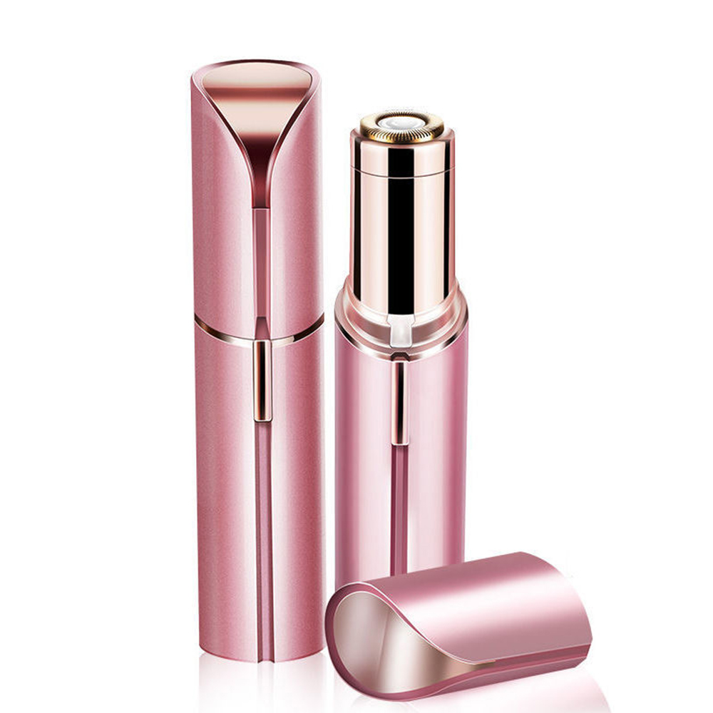Compact Electric Eyebrow Trimmer for Painless Hair Removal