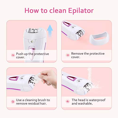 Smooth Glide Epilator for Women’s Facial Hair
