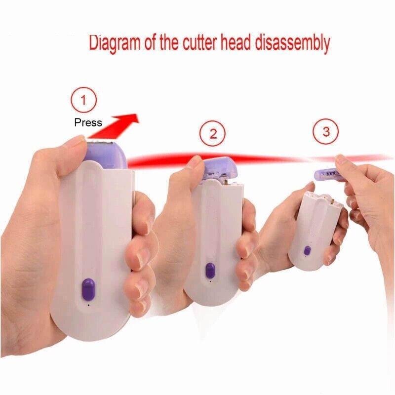 Painless Women’s Facial and Body Hair Remover