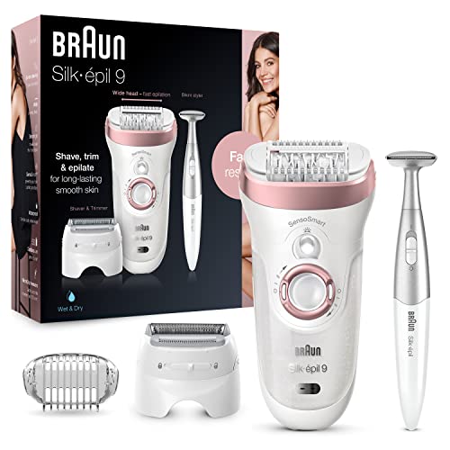 Braun Silk Epil 9 SensoSmart Electric Epilator