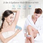 VINSENA 2-in-1 Cordless Epilator and Shaver
