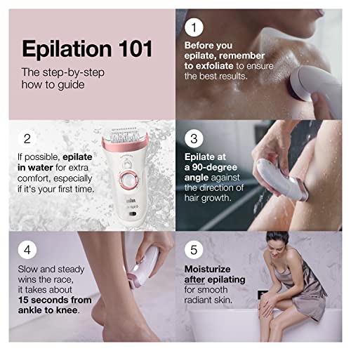 Braun Silk Epil 9 SensoSmart Electric Epilator