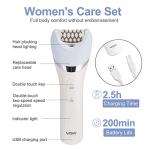 5-in-1 Rechargeable Wet/Dry Hair Removal Epilator