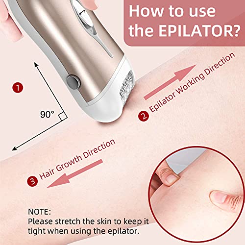 Cordless Rechargeable Face and Body Hair Remover