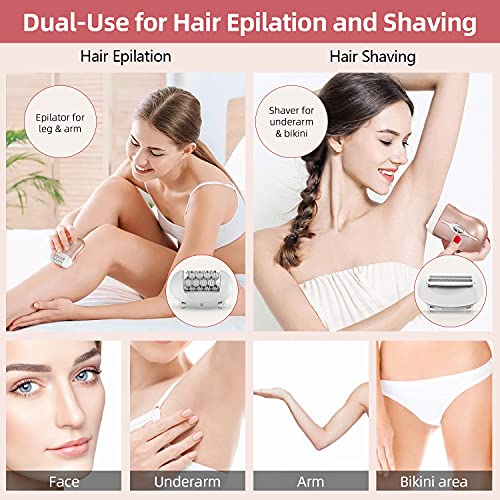 Cordless Rechargeable Face and Body Hair Remover