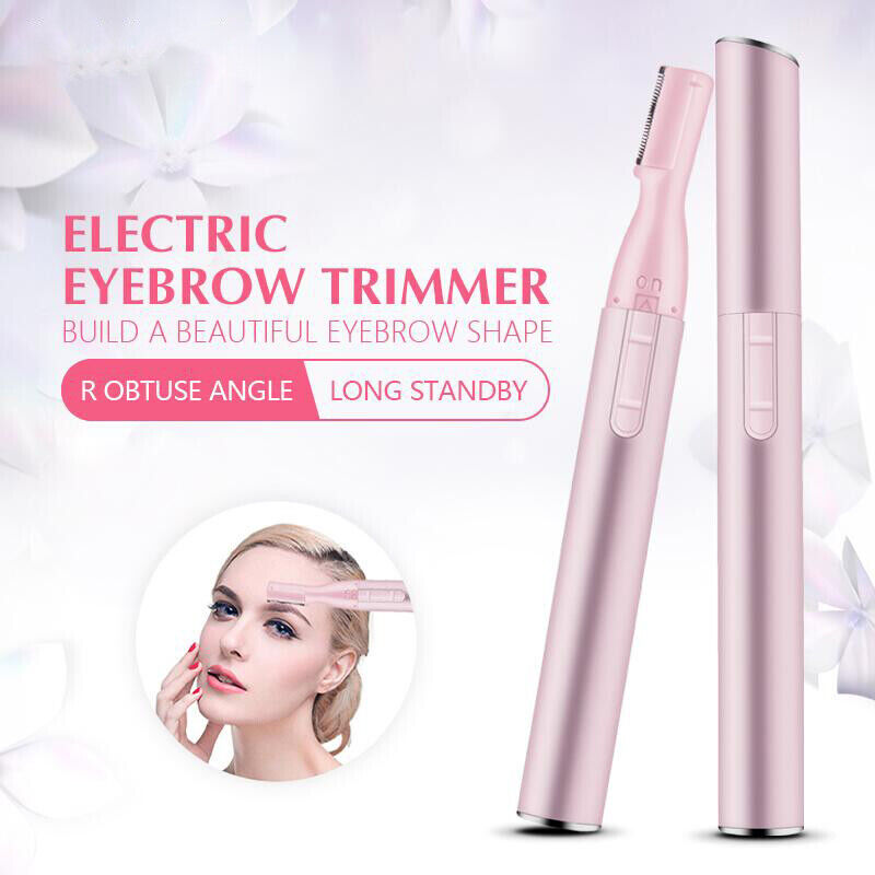 Women's Electric Eyebrow Trimmer and Facial Hair Remover