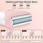 Cordless 2-in-1 Epilator and Razor for Women