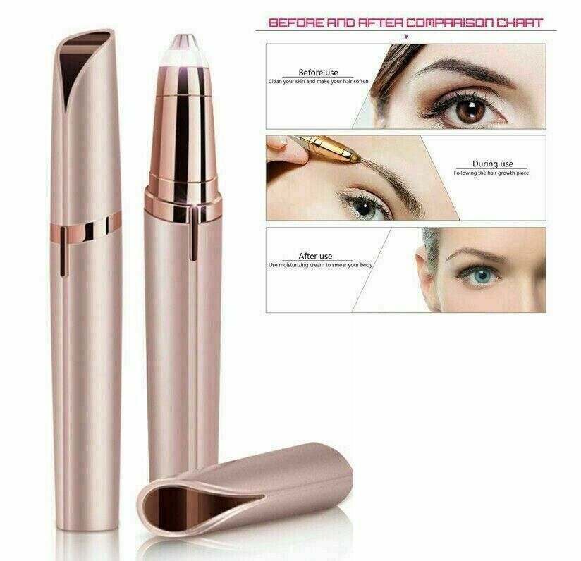 USB Rechargeable Women's Electric Eyebrow Trimmer