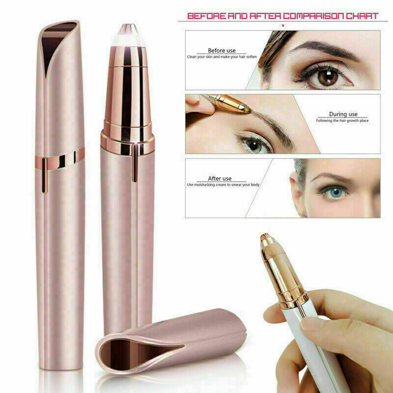 USB Rechargeable Women's Electric Eyebrow Trimmer
