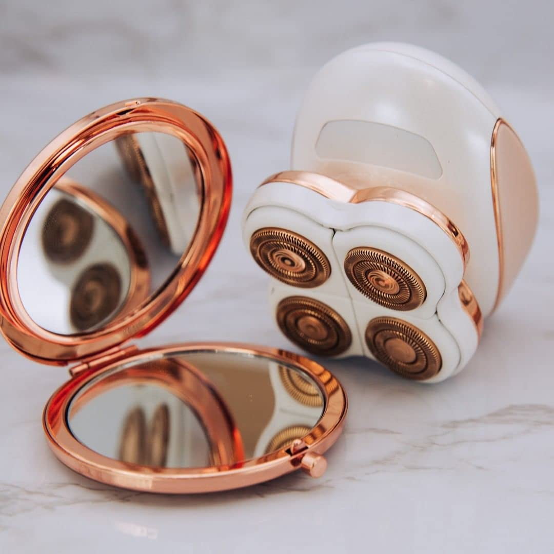 Portable Electric Shaver for Women's Hair Removal