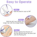 Cshid 3-in-1 Women's Electric Shaver Kit