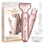 Women's 2-in-1 Waterproof Electric Shaver
