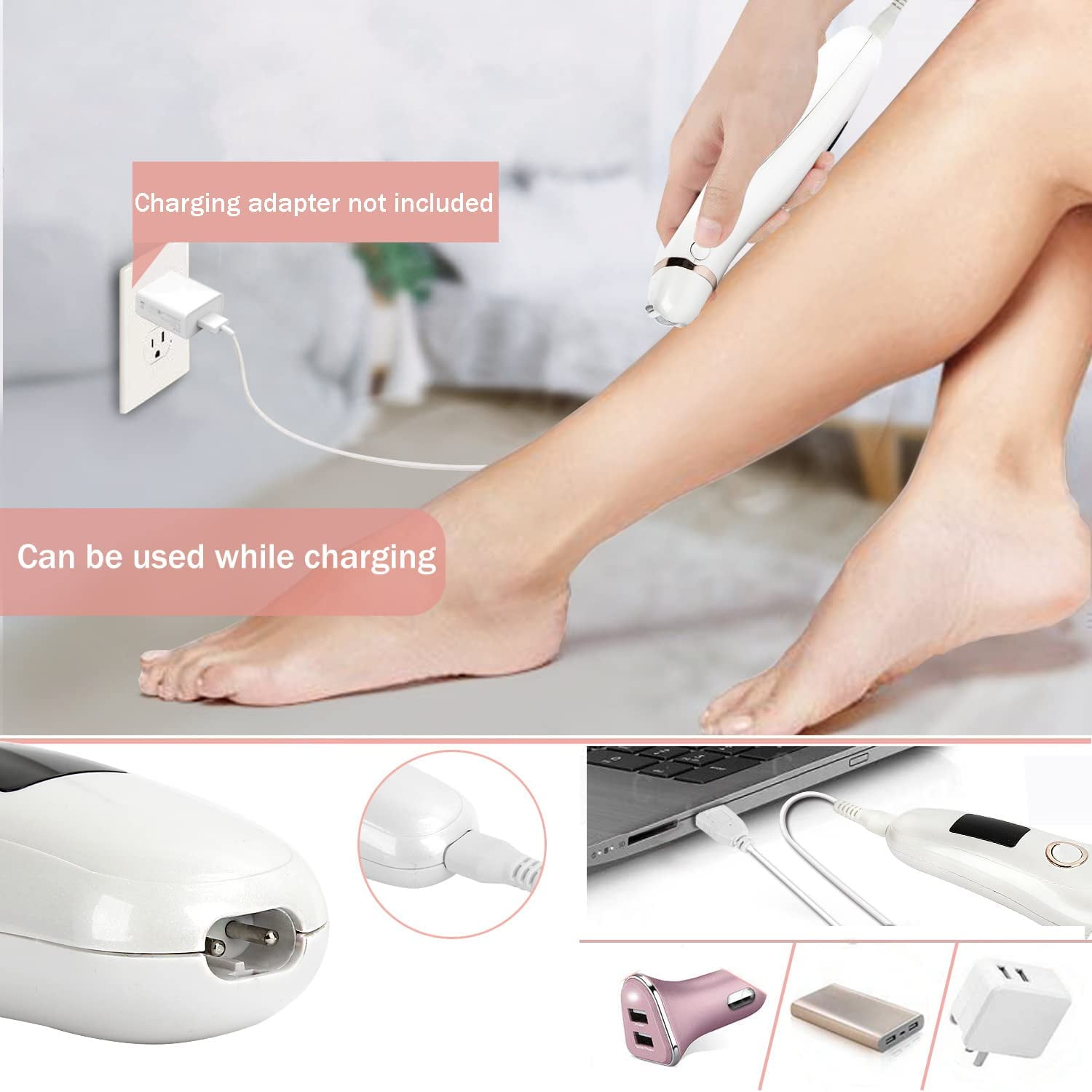 3-in-1 Women's Electric Shaver & Trimmer