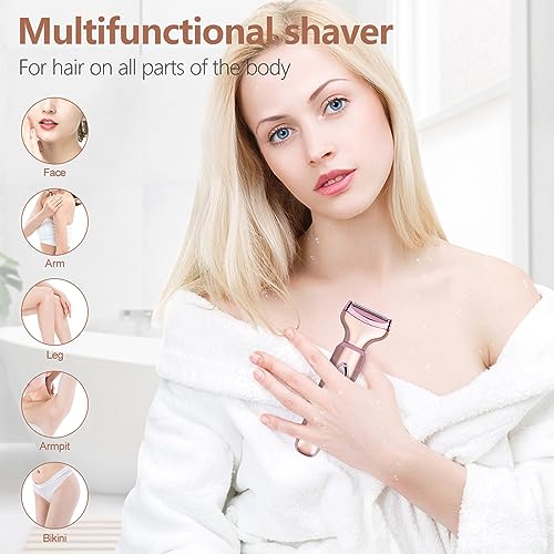 Women's 2-in-1 Waterproof Electric Shaver