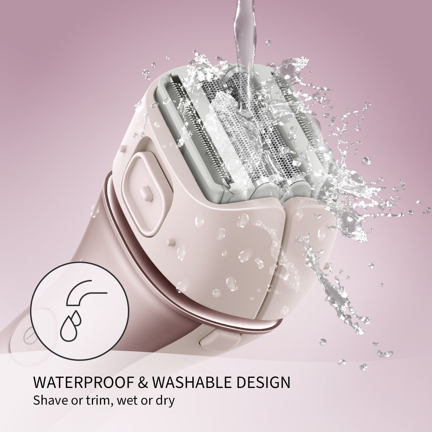 Panasonic 4-Blade Wet/Dry Electric Shaver for Women