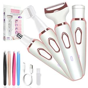 Cordless 4-in-1 Electric Shaver for Women