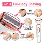 Cordless 4-in-1 Electric Shaver for Women