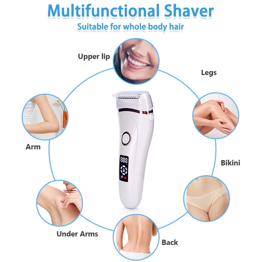 3-in-1 Women's Electric Shaver & Trimmer