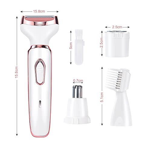 ACWOO Wireless 4-in-1 Lady Electric Shaver