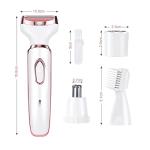 ACWOO Wireless 4-in-1 Lady Electric Shaver