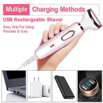 Cordless 4-in-1 Electric Shaver for Women