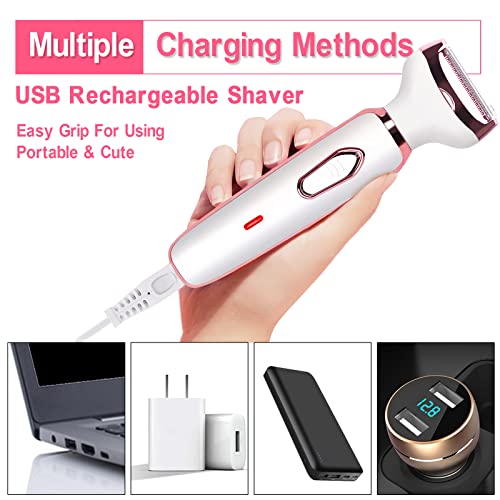 Cordless 4-in-1 Electric Shaver for Women