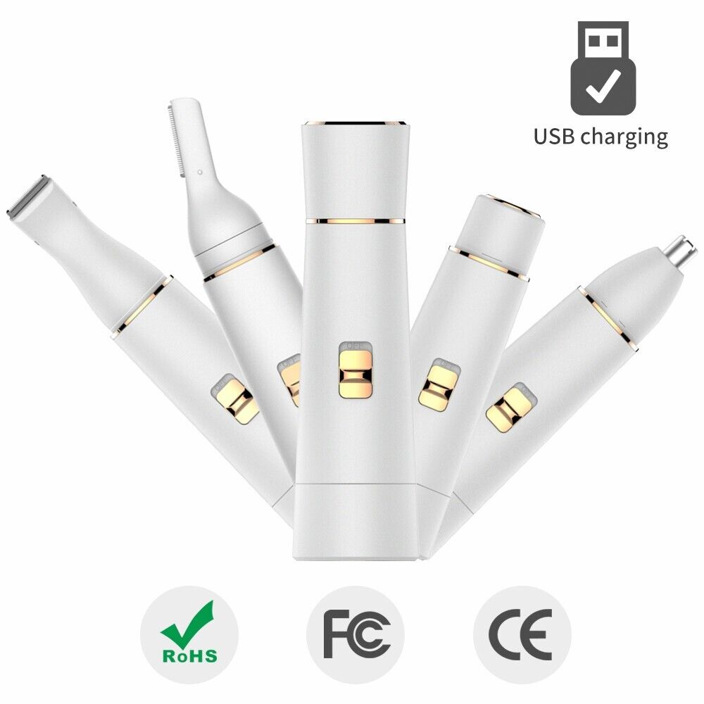 4-in-1 Women's Electric Shaver for Smooth Skin