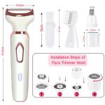 Cordless 4-in-1 Electric Shaver for Women