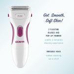 Conair Battery-Powered Wet/Dry Ladies Shaver