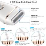 Rechargeable 3-in-1 Wet & Dry Lady Shaver