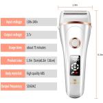 Women's 3-in-1 Electric Razor, Wet & Dry