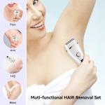 Rechargeable 3-in-1 Wet & Dry Lady Shaver