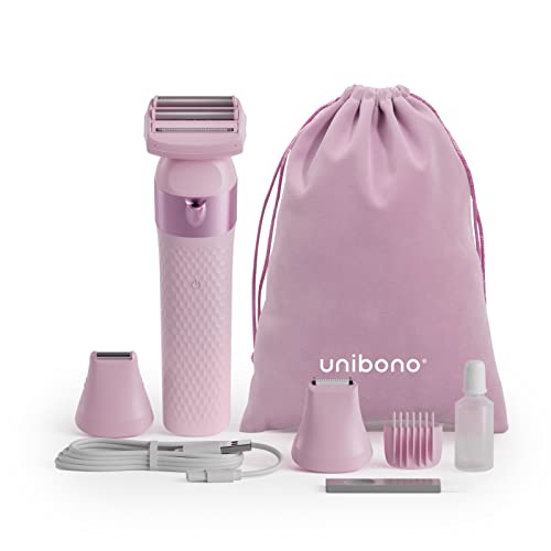 Unibono Women's Cordless Electric Shaver Kit