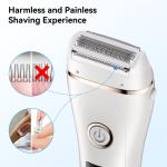 Rechargeable 3-in-1 Wet & Dry Lady Shaver