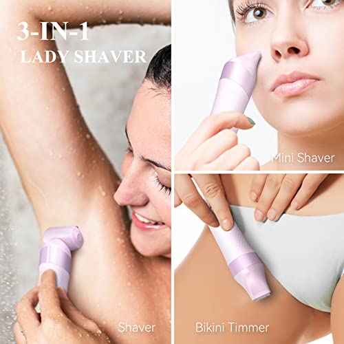 Unibono Women's Cordless Electric Shaver Kit