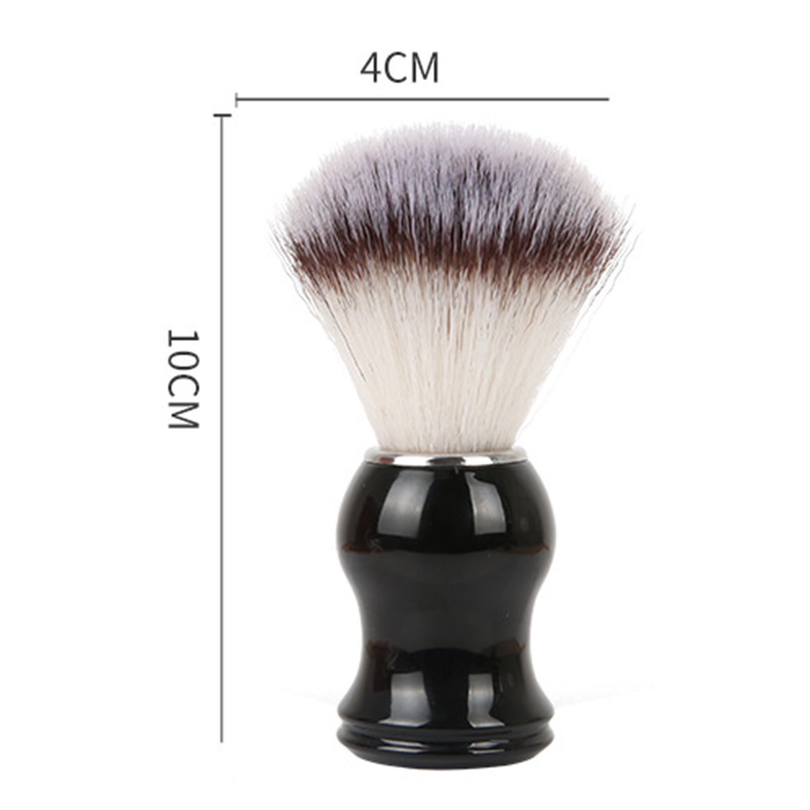 Cheers US Badger Shaving Brush - Black Handle
