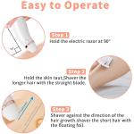 Women's 3-in-1 Electric Razor, Wet & Dry