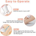 3-in-1 Waterproof Women’s Electric Shaver & Epilator