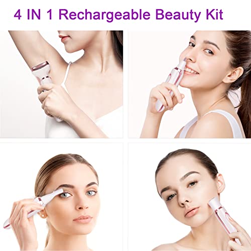 MHSY 4-in-1 Women's Electric Razor and Trimmer