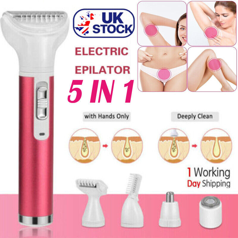 5-in-1 Women's Electric Hair Removal Trimmer