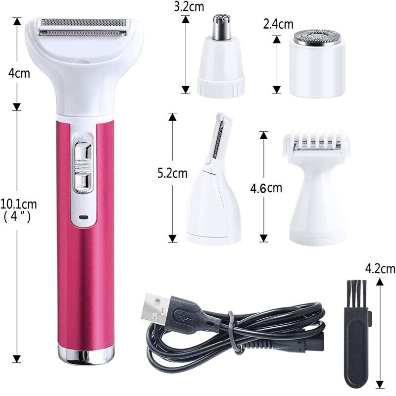 5-in-1 Women's Electric Hair Removal Trimmer