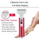 5-in-1 Women's Electric Hair Removal Trimmer