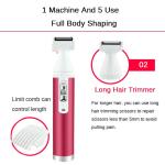 5-in-1 Women's Electric Hair Removal Trimmer