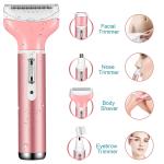 4-in-1 Rechargeable Women's Electric Shaver Kit